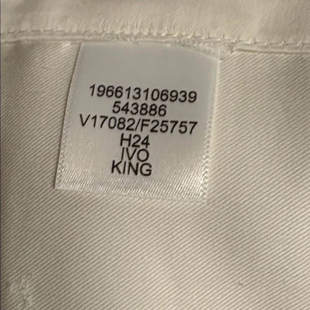 Land's End 700 Count Egyptian cotton king sheet set Ivory Color King Size